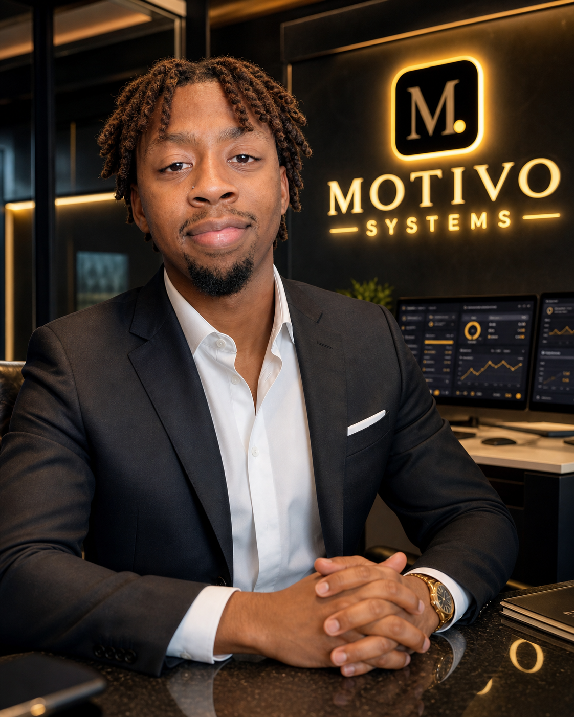 Malik Bush, Founder and CEO of Motivo Systems